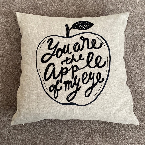 Indigo/Chapters - "You are the Apple of My Eye" Pillow - Picture 1 of 6
